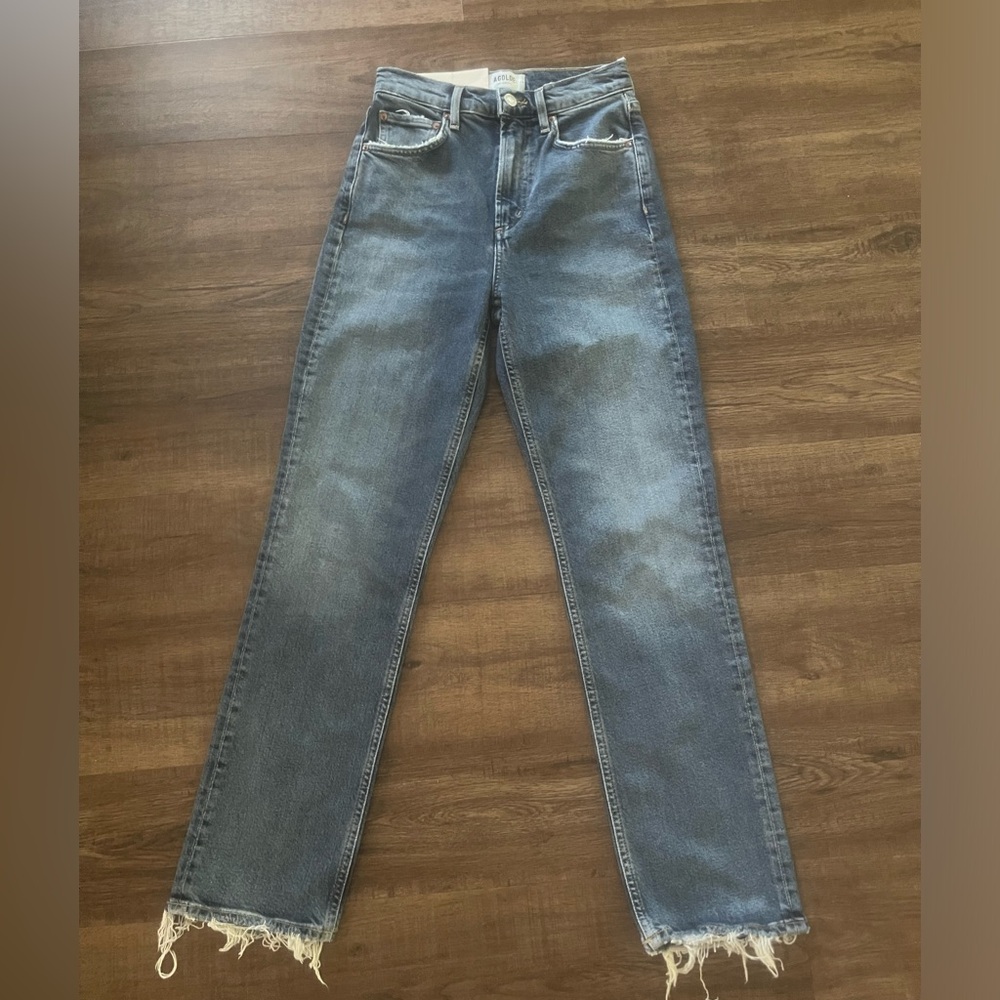 Agolde high rise stove pipe jeans - Picture 10 of 13